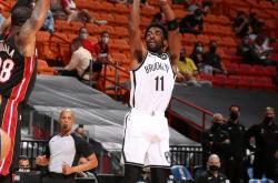 爱游戏入口-篮网负热火，欧文表现不如人意。