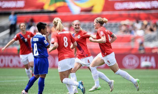 加拿大女足遇强劲对手，比赛中面临挑战的简单介绍