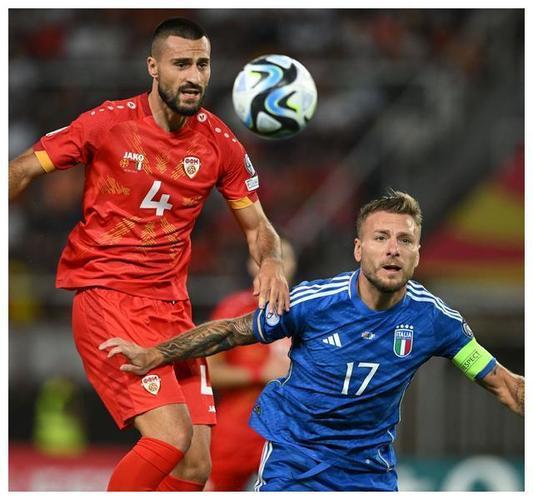 北马其顿队在欧预赛比赛中全面击败对手