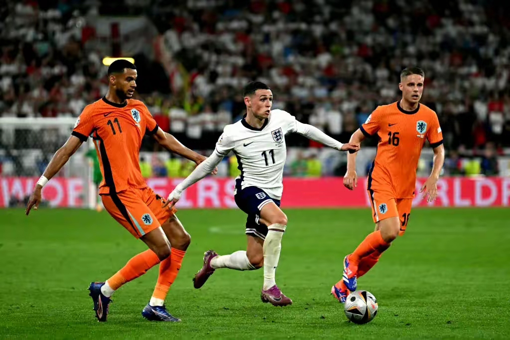 英格兰队成功晋级欧洲杯四强