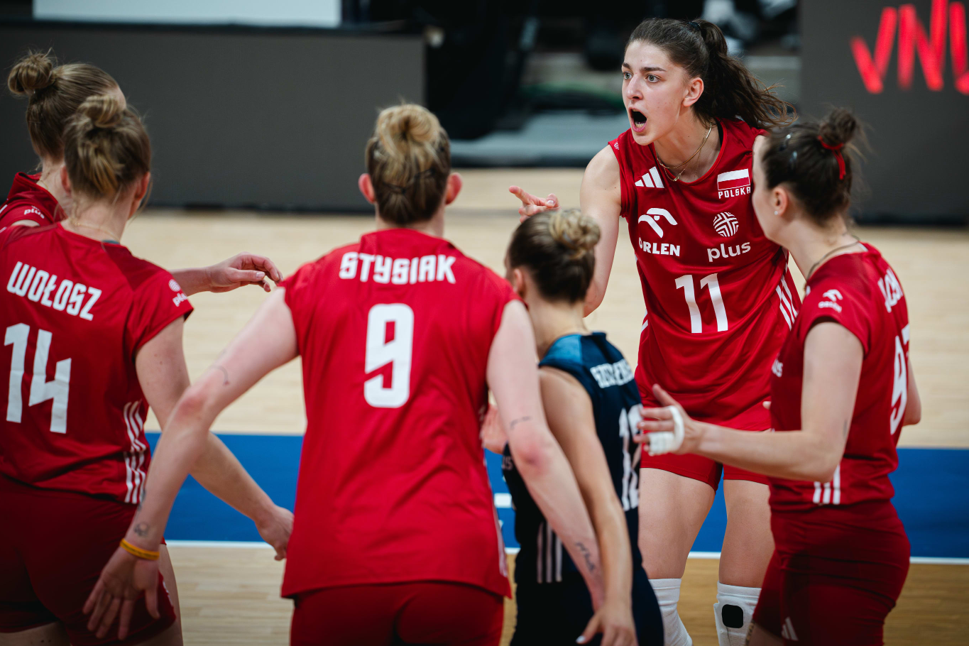 哥斯达黎加女队与奥地利队对抗